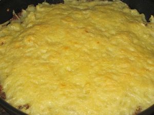 картофельная запеканка после духовки